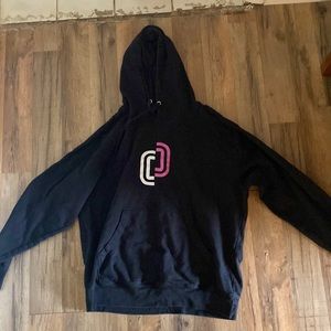 Black Overtime Hoodie
